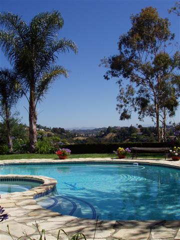 Rear Pool View